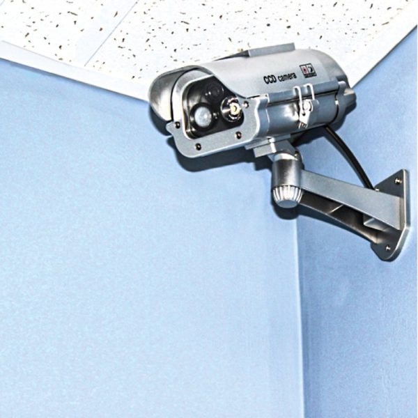 Solar Powered Dummy Camera with Motion Activated Flashing LED - Image 2