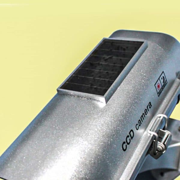 Solar Powered Dummy Camera with Motion Activated Flashing LED - Image 3